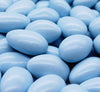 SweetGlob Jordan Almonds Party Colors Hard Candy (1 Pound, Baby Blue)
