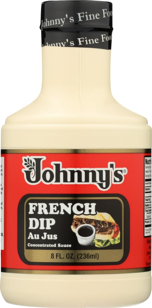 Johnny'S French Dip Concentrated Au Jus Sauce, 8-Ounce Jugs (Pack Of 3)