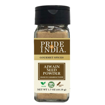 Pride Of India ?Ajwain Seed Powder ?Gourmet Indian Spice ?Made From Fresh Carom Seeds ?Rich In Nutrients ?Aromatic & Flavorful ?