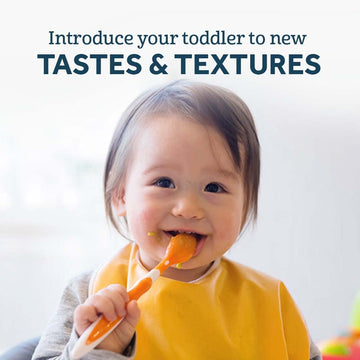 Gerber Baby Cereal Oatmeal & Barley, Bananas & Cream, 4.5 Ounce Self-Feeding Trays (Pack Of 8)