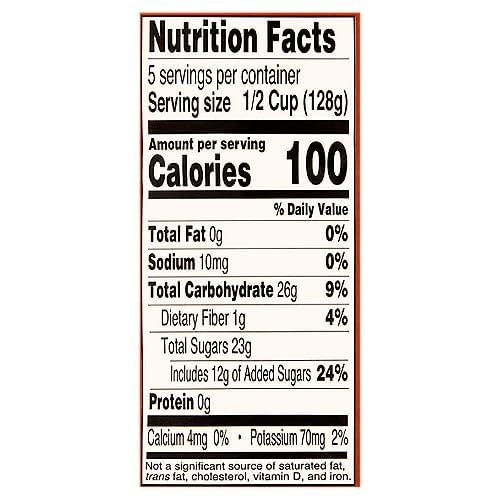 Musselman's Chunky Apple Sauce Plastic Jars, 24 Ounce