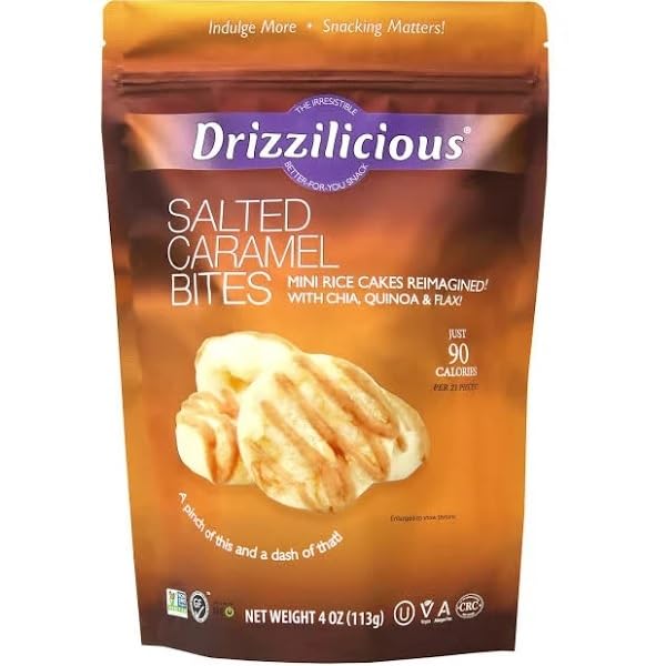 Drizzilicious Salted Caramel Sauce, 4 Ounce (Pack of 1), Model W7606-KE18-00360695-DSC35-G0195