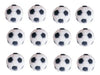24 pc - Sport Theme Edible Sugar Cake Cupcake Cookie Toppers Decorations (Soccer)