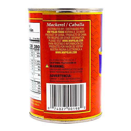 Mw Polar Mackerel, 15-Ounce (Pack Of 12)