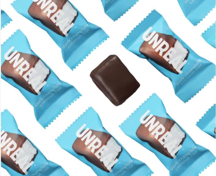 Generic Unreal Dark Chocolate Coconut Minis - 29 Bars, 15.3 oz, Mini Size