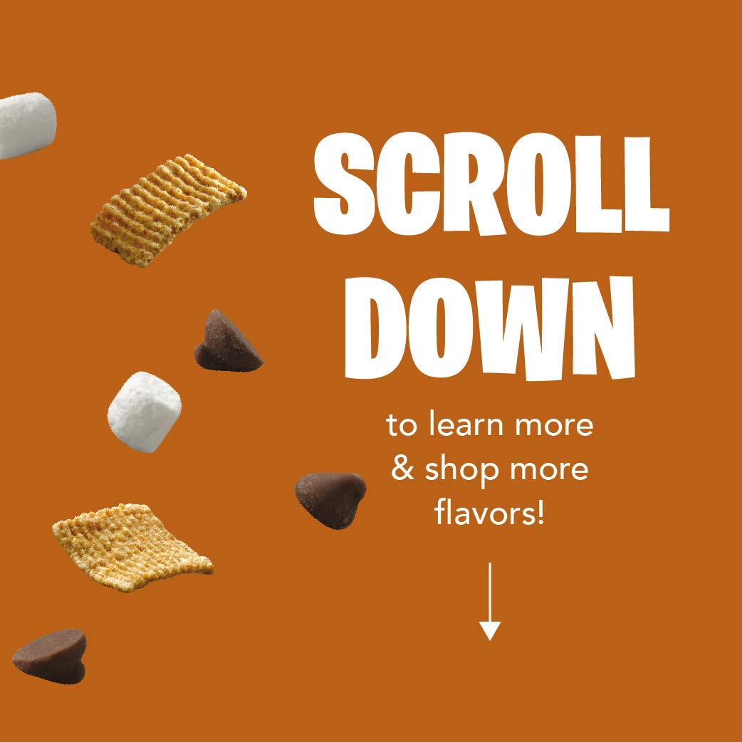 Golden Grahams Breakfast Cereal Treat Bars, S'Mores, Snack Bars, 8 Ct