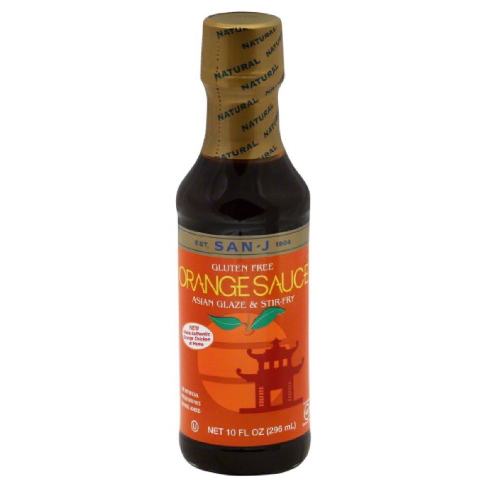 San - J Cooking Sauce - Orange - Case Of 6 - 10 Fl Oz.
