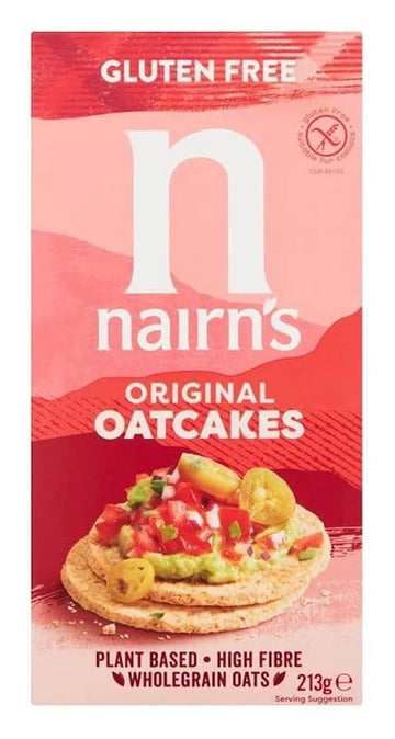 Nairns Gluten Free Original Oatcakes, 7.51 oz (Pack of 6), Healthy Snack
