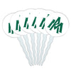University of Arkansas at Monticello Secondary Logo Cupcake Picks Toppers Decoration Set of 6