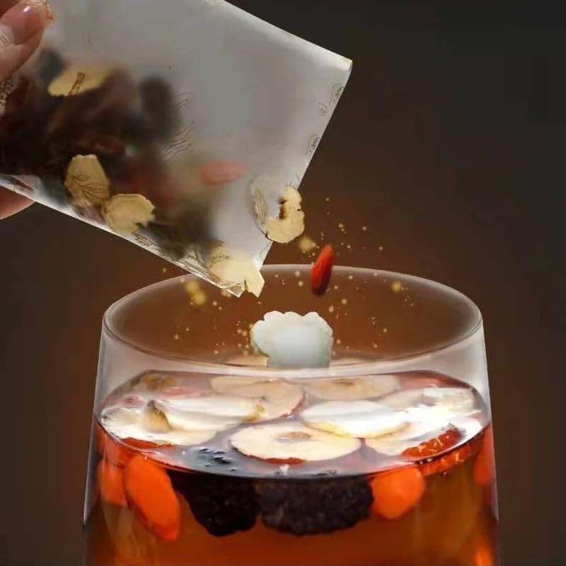 Kidney Tea Formula Ginseng Six Treasure Tea, Te Renal Herbal, Ginseng Five Treasures Organic Kidney Cleanse Traditional Healthy