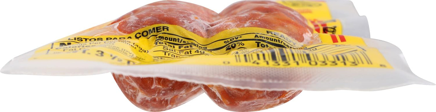 Goya Foods Chorizo, 3.5 Ounce (Pack of 16)