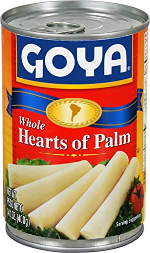Goya Foods Salad Cut Hearts Of Palm (Palmitos), 14-Ounce (Pack Of 12)