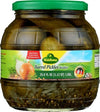 Kuhne Kosher Barrel Pickles, 35.9 Fl Oz, From Germany With With Dill, Onions And Mustard Seeds (Pack Of 2)