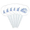 UAH Secondary Logo Cupcake Picks Toppers Decoration Set of 6