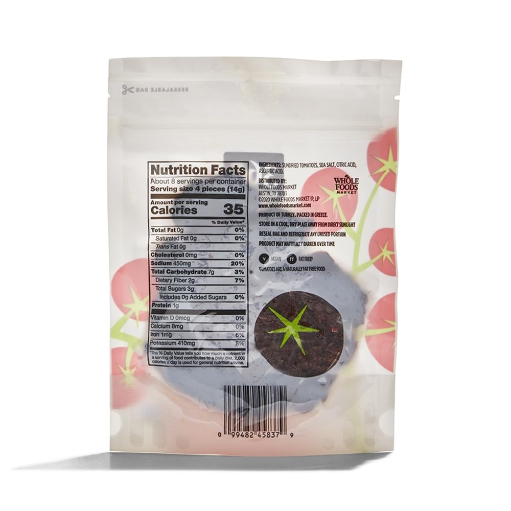 365 By Whole Foods Market, Tomatoes Sundried, 4 Ounce