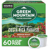 Green Mountain Coffee Roasters Costa Rica Paraiso, Keurig Single Serve K-Cup Pods, Medium Roast Coffee, 60 Count, (6 Packs Of 10)