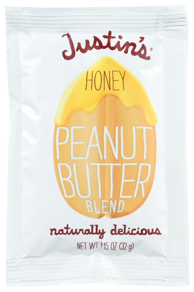 Justins Nut Butter: Honey Peanut Butter Squeeze Packs, 1.15 oz (20 pack)