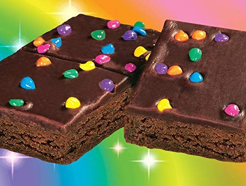 Little Debbie, Cosmic Brownies Boxes 96 Individually Wrapped Brownies, Rich Chocolate With Candy Coating, 1 Count (Pack Of 16)