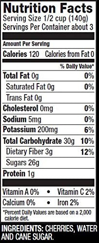 Oregon Fruit Pitted Dark Sweet Cherries In Heavy Syrup, 15-Ounce Cans (Pack Of 8)