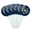 Lincoln University (MO) Primary Logo Cupcake Picks Toppers Decoration Set of 6