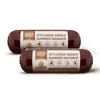 Farmers Market Gluten Free Keto Paleo Low Sodium Low Sugar Summer Sausage Gift Set 12Oz 2-Pack Applewood Rich Flavor