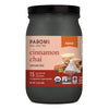 Paromi Cinnamon Chai Rooibos Organic Tea, 15 Count, Signature Jar, Pack of 3