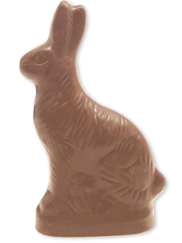 THE MADELAINE CHOCOLATE COMPANY Premium Milk Chocolate Easter Bunny - 6 OZ, Perfect for Easter Baskets, Gifts, and Party Favors