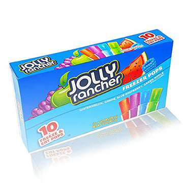 Jolly Rancher Freezer Pops 10 Ct Package (Pack Of 10)