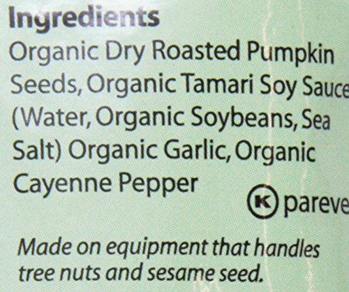 Eden, Organic Dry Roasted Seeds, Spicy Pumpkin, Resealable Bags, 4 Oz