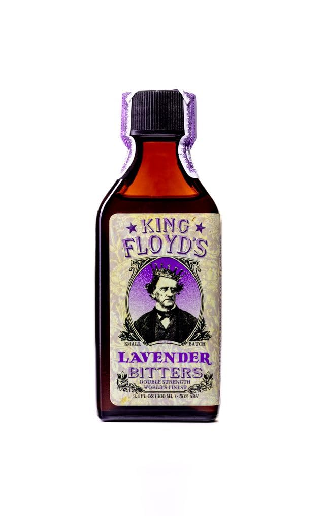 King Floyds Lavender Bitters - Aromatic Cocktail Enhancer - 100 ml