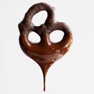 JOJOs Dark Chocolate Covered Pretzels, Gluten Free, Healthy Snack, Low Sugar, Low Carb, Non GMO, Paleo & Keto Friendly, Made wi