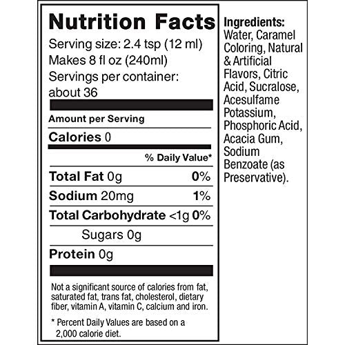 SodaStream Diet Caffeine Free Cola, 14.8 Fl Oz (Pack of 2)
