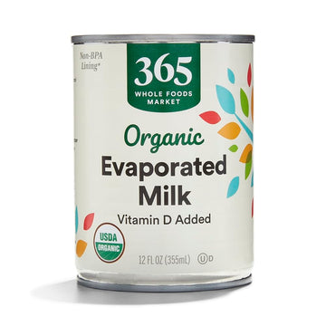 365 By Whole Foods Market, Milk Evaporated Organic, 12 Fl Oz