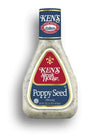 Kens Steakhouse Lite Poppy Seed Dressing (3 Pack) 16 Oz Bottles