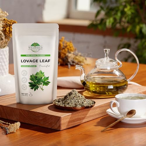 4 Oz. Dried Lovage Herb Lovage Leaves Herbal Tea (Levisticum Officinale) - 113G Herb Tea Lev Sticum