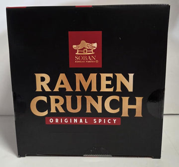 Soban Korean Pantry Ramen Crunch Original Spicy Medium Hot Snack 20.74oz 588g (Single Box)
