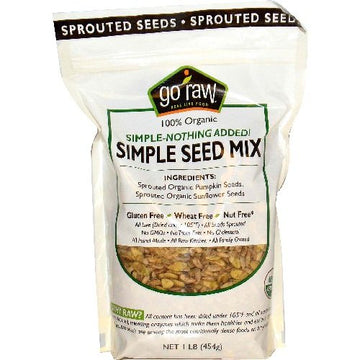 Go Raw Sprouted Seeds, Sprouted Super Simple - Case Of 6 - 14 Oz(D0102H5N4Px)