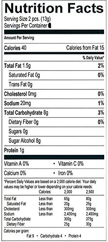 Casey Anns Candies Atkinsons Sugar Free Peanut Butter Bars, 2 Pound Bag