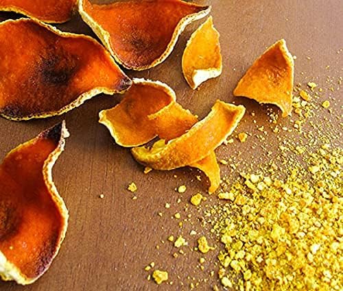 Fruidles Orange Peel, Chopped Dried Orange Peel Citrus Zest, Kosher Certified (16 Oz Pack)