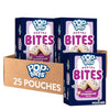 Pop-Tarts Bites Baked Pastry Bites, Kids Snacks, School Lunch, Frosted Cinnamon Roll (5 Boxes, 25 Pouches)