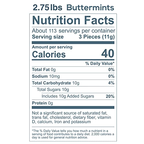 Party Sweets Pink Buttermints, 2.75 Pound, Appx. 350 Pieces From Hospitality Mints