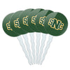 St. Norbert College Primary Logo Cupcake Picks Toppers Decoration Set of 6