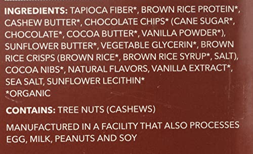 Aloha Organic Chocolate Chip Cookie Dough Protein Bars, 14g Plant-Based Protein, USDA Certified Organic, Gluten Free & Non-GMO,