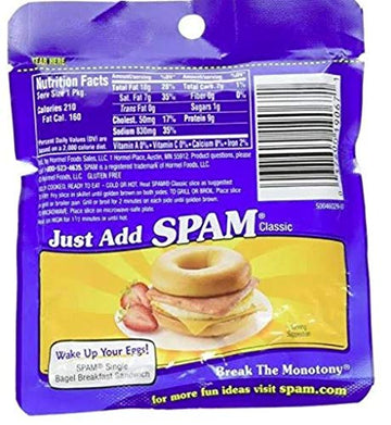 Spam Single Classic - 2.5 Ounce (4 Pack)