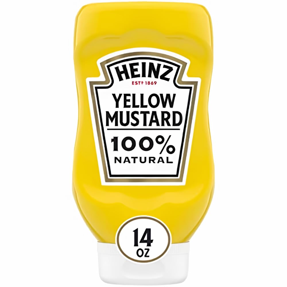Heinz, Yellow Mustard, 14 Ounce