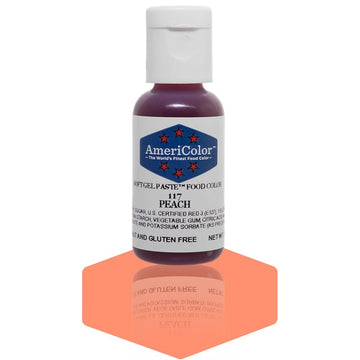 Americolor Peach Soft Gel Paste Food Color, .75 Oz
