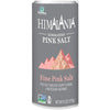 Natierra Himalania Himalayan Fine Pink Salt Shaker | Unrefined & Non-GMO | 6 Ounce