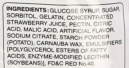 Kasugai Gummies Strawberry Gummy Candies, 3.77 Ounce