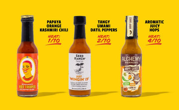 Hot Ones Hot Sauce Challenge - Season 27 - Hot Sauces Gift Sets - Variety Pack - Made with Natural Ingredients - Unique Small Ba