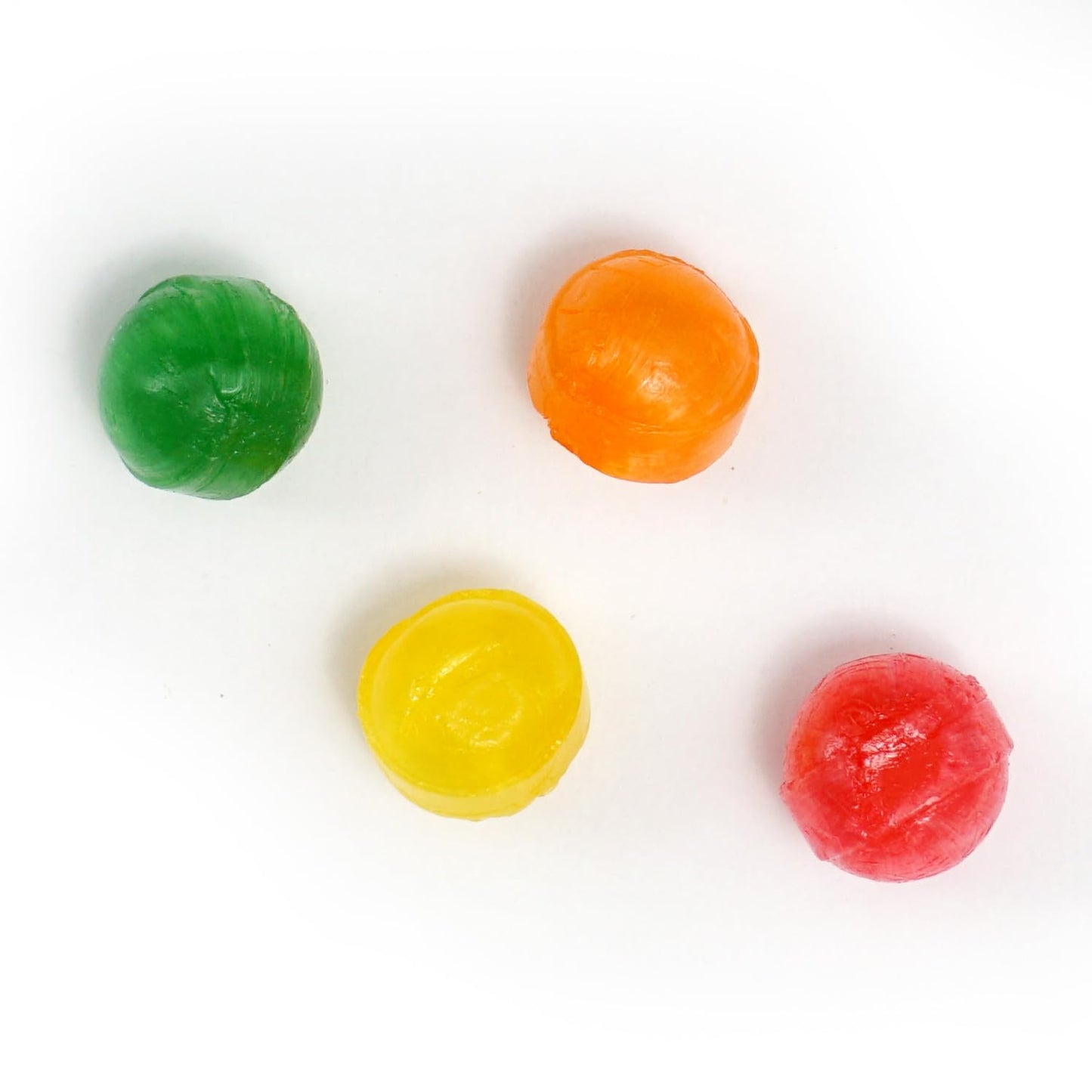 Assorted Sour Candy Balls, 1 Pound Bulk Candy (Approx. 75 Pcs.), Individually Wrapped Old Fashioned Hard Candy, Fruit Balls Cand